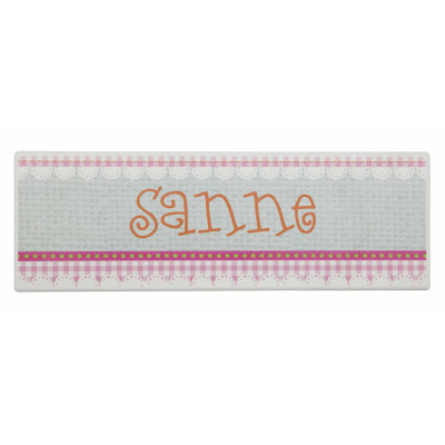 Lifetime Namensschild Mädchen